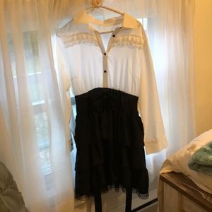 Girly pinafore dress🍓 could be casual Lolita